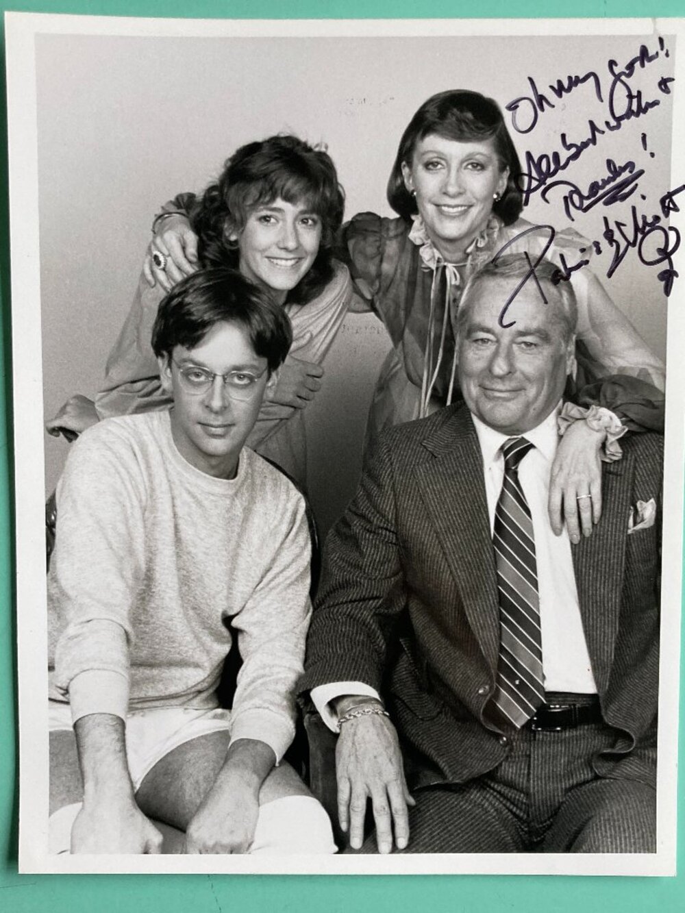 Patricia Elliott (Only) Signed Photo 7”X9” NBC TV Movie The Ladies Talia Balsam